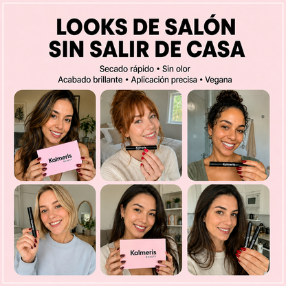 5 Bolígrafos de Esmalte de Uñas sin Lámpara UV | Kalmeris Beauty™