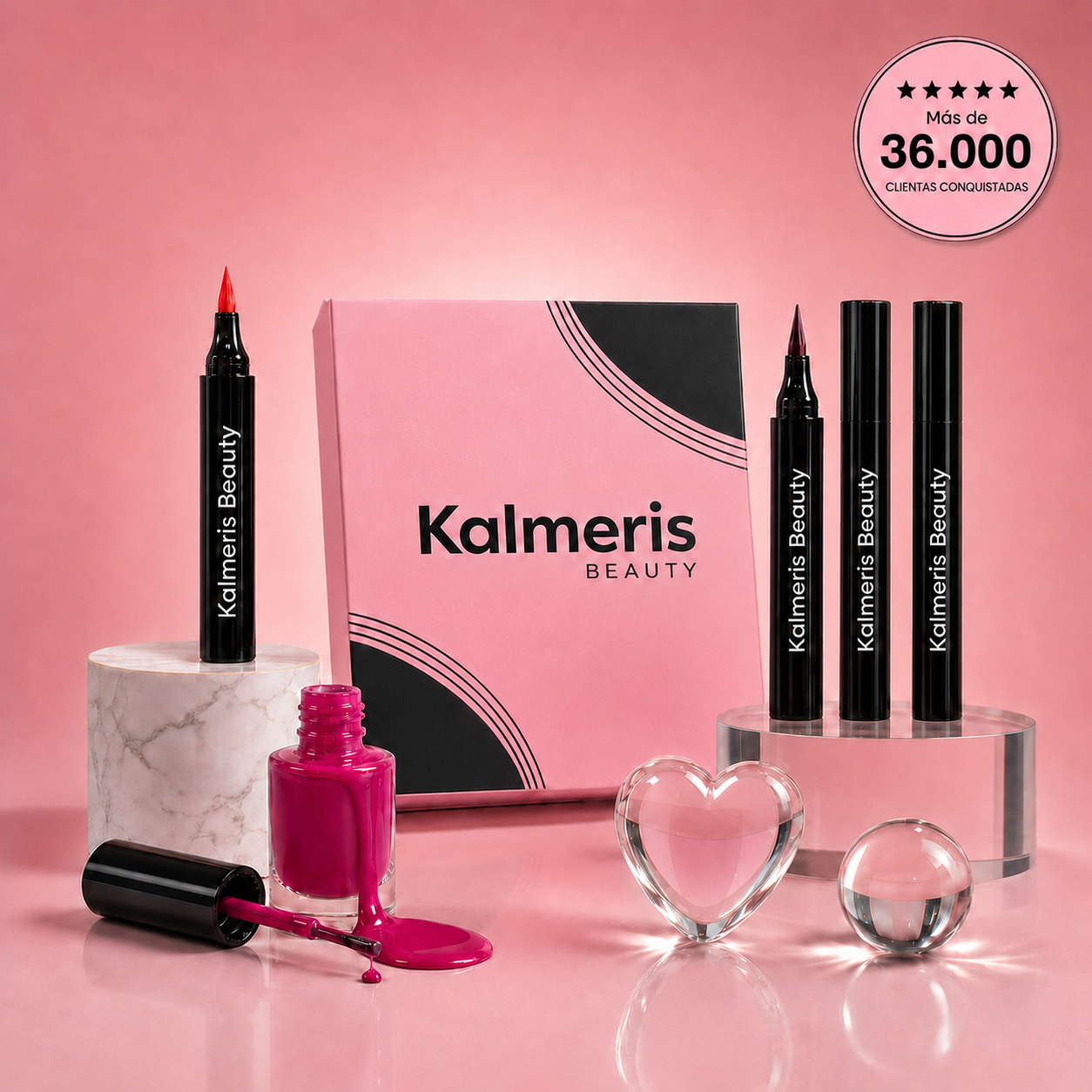 5 Bolígrafos de Esmalte de Uñas sin Lámpara UV | Kalmeris Beauty™